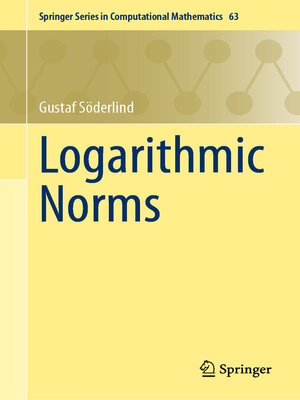 cover image of Logarithmic Norms